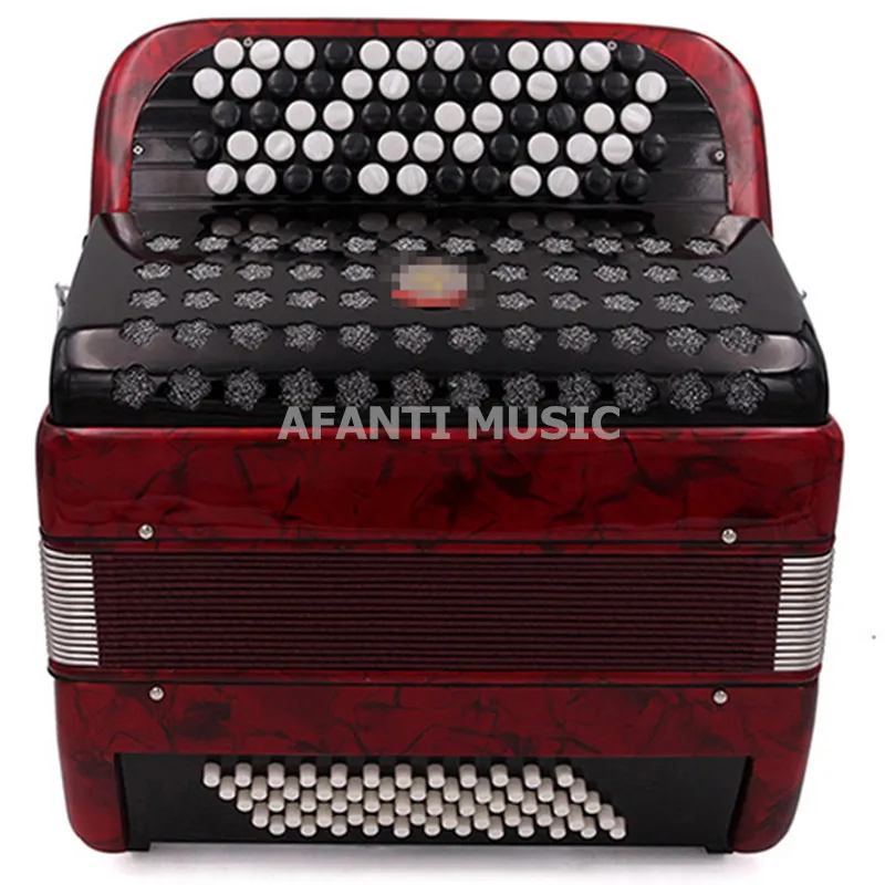 Afanti Music 62 K/60 басовый аккордеон(AAD-236)/черный - Цвет: AAD-237