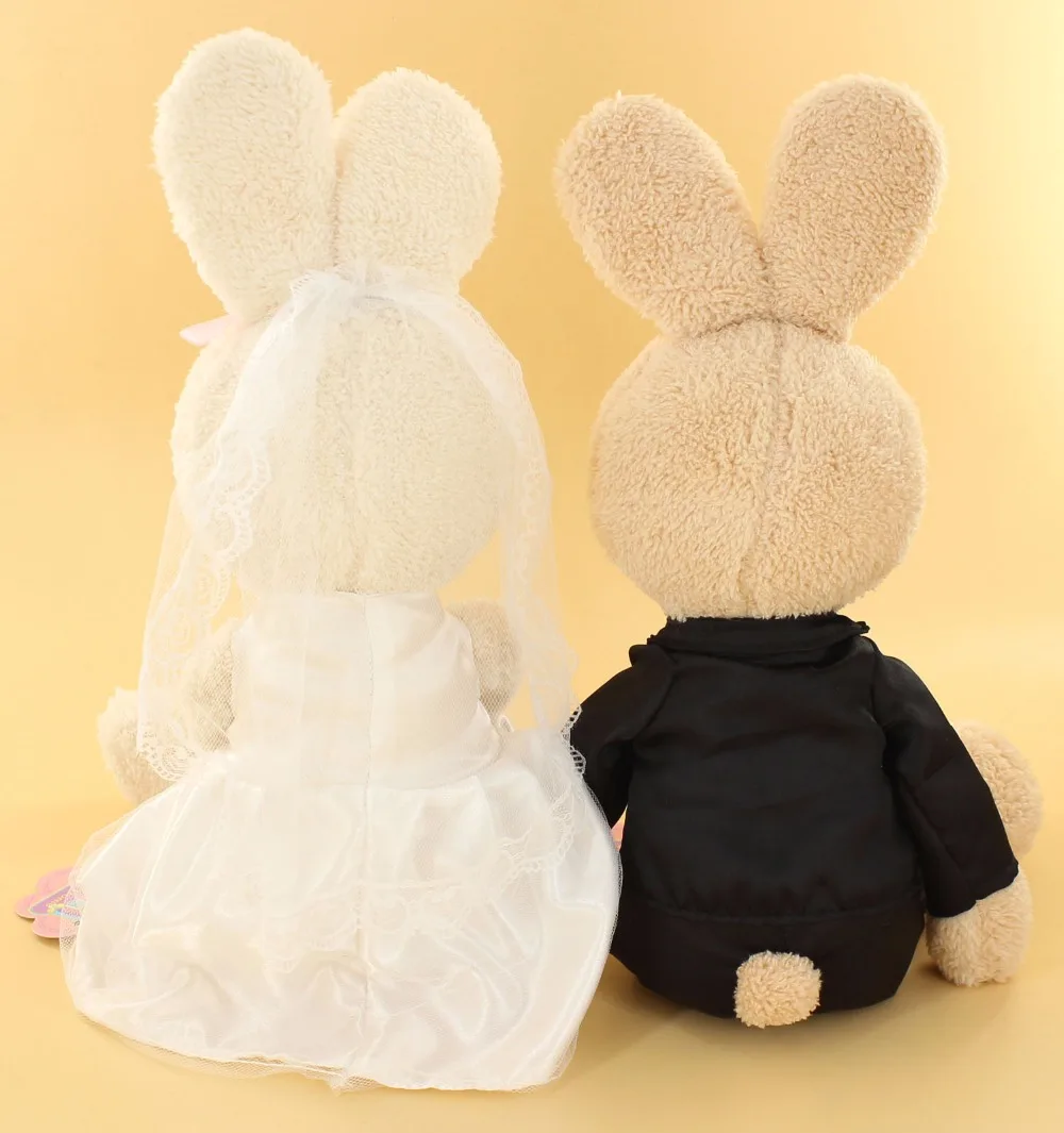 JESONN мягкие плюшевые животные кролик игрушки одеты свадебные подарки на день
