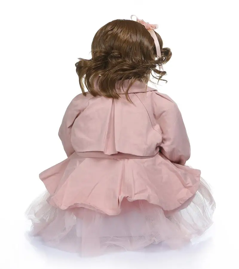 70 см 28 дюймов Reborn Baby Doll Baby Reborn силиконовый inteiro Baby life Boneca Reborn Baby Toys для детей Brinquedos Juguetes