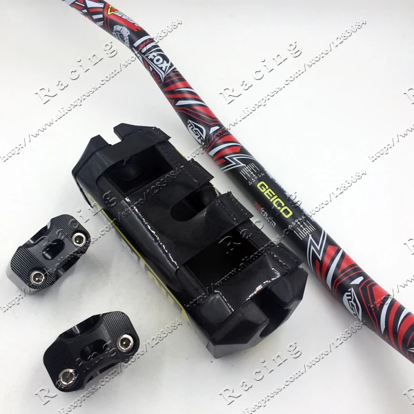Pro Taper Fat Bar 1 1/8 &quotЧерный Металлический Набор Mulisha Dirt Bike MotorCross Mad Racing руль 810 мм