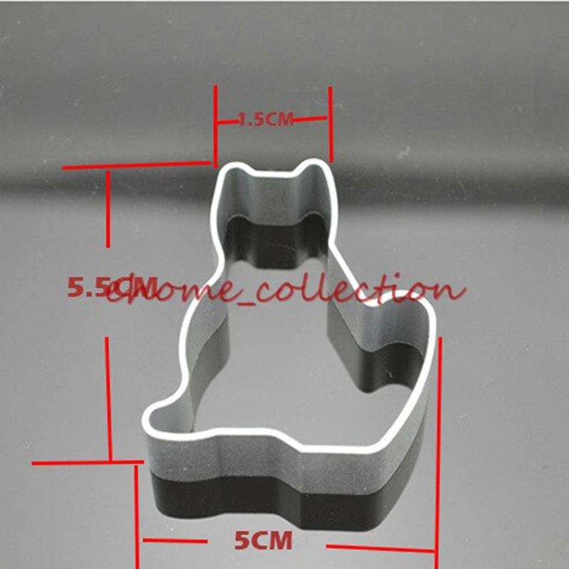 2 шт./компл. Милая кошка в форме маленькой кошки рождественские украшения помадки