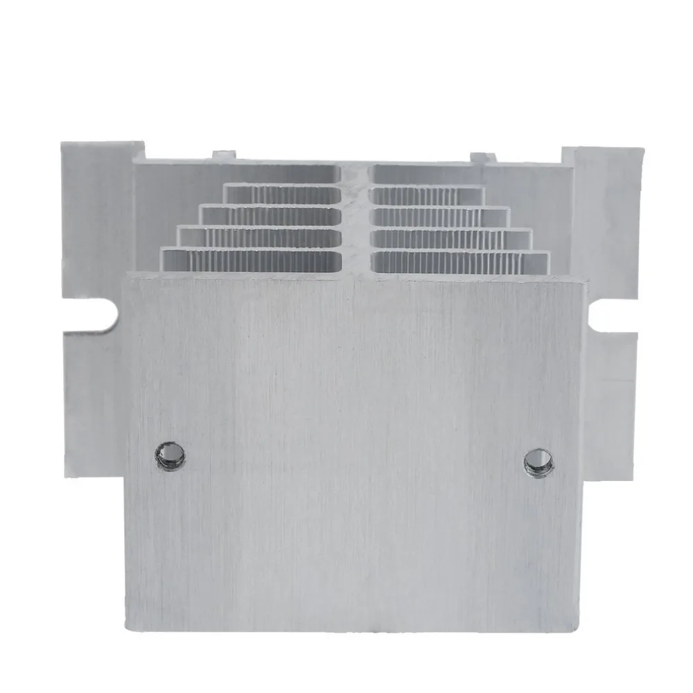 1 шт. однофазный твердотельный реле SSR алюминиевый теплоотвод радиатор качество