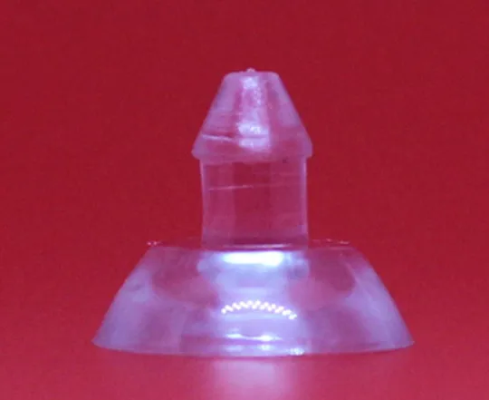 Hook supplies 15mm mushroom head glass suction cup hook vacuum tray environmentally PVC sucker | Дом и сад