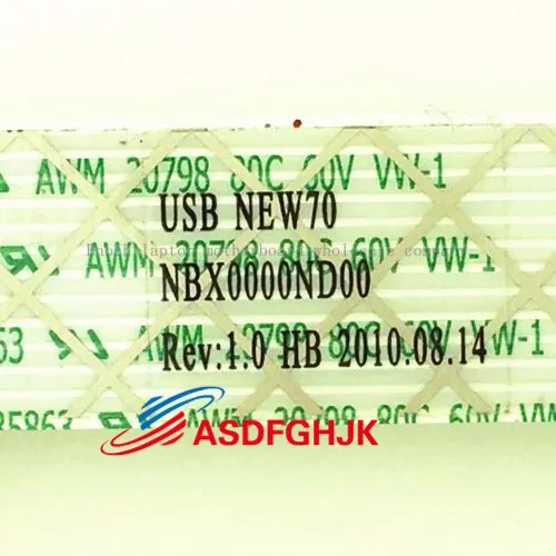 Оригинальный для ноутбука ACER Aspire 5733 5742 USB доска W/кабель PEW71 LS-6581P NBX0000ND00 100% отлично