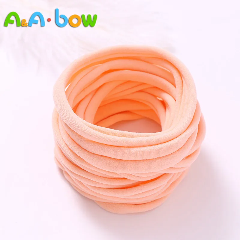 1000 шт. Супермягкие эластичные нейлоновые повязки на голову для новорожденных |