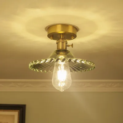 Скандинавская латунь стекло подвесные люстры современный Хрустальный декор