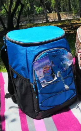 Качественный рюкзак Термосумка-холодильник Ланч-бокс для пикника изолированные