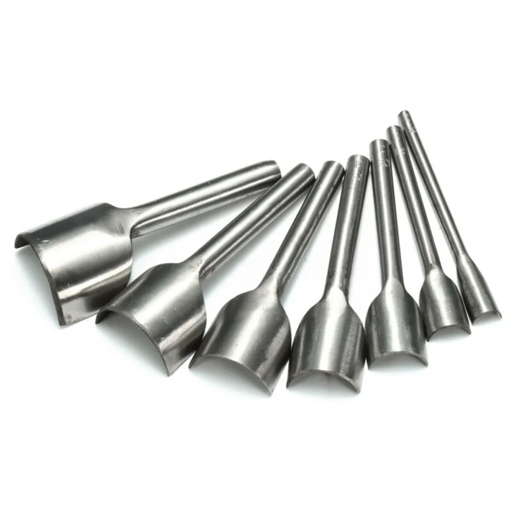 Нержавеющая сталь дырокол для часового ремешка 7 шт. Ремешок Инструменты 10-40 мм