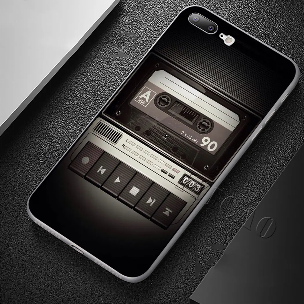 IYICAO Ретро Классический Кассетный Жесткий Чехол для iPhone 4 4S 5 5S Se 6 7plus 8 8Plus X XS MAX XR 6s