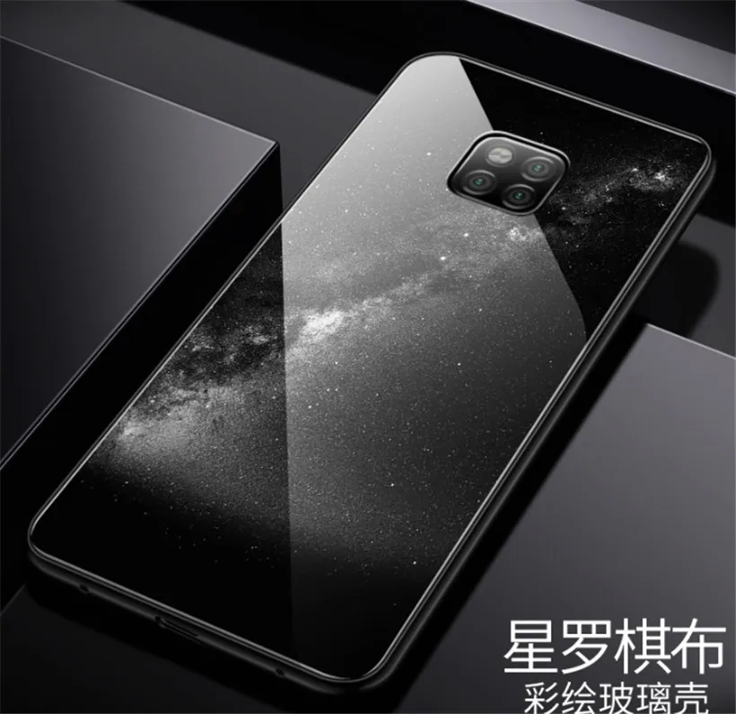 Стеклянный чехол Aixuan для huawei mate 20 Pro huawei mate 20 20X чехол из закаленного стекла силиконовый защитный чехол с полным покрытием