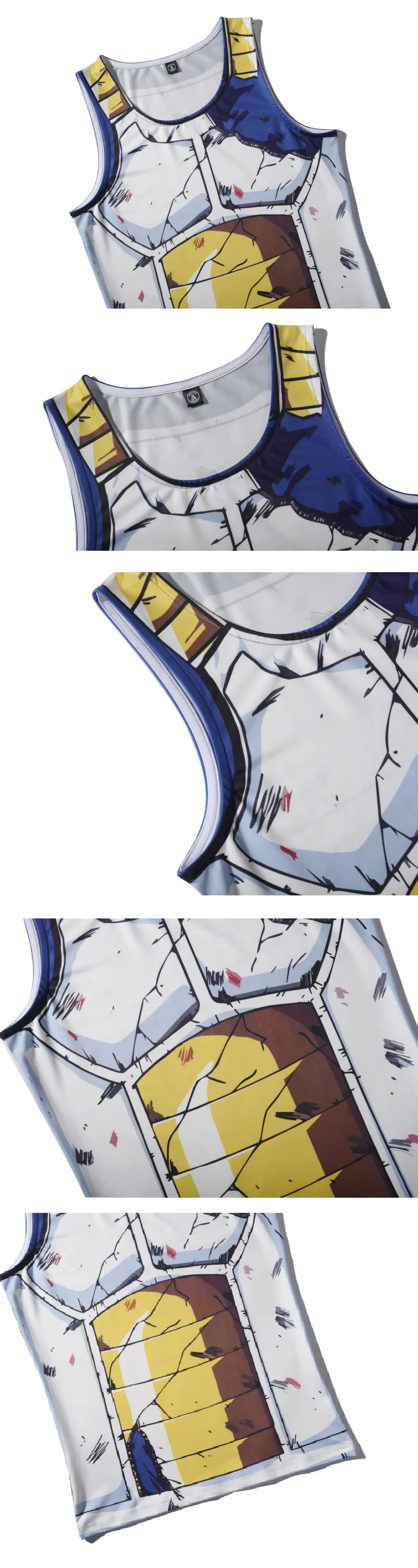 Новые Мультяшные мужские футболки Dragon Ball Z, Приталенная футболка Kakarotto Burdock Vegeta Piccolo, летние топы на бретелях в стиле аниме DragonBall