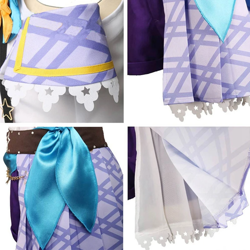 ROLECOS аниме BanG Dream! Костюмы для косплея Poppin Party Tae Hanazono костюм вечеринки шорты женщин