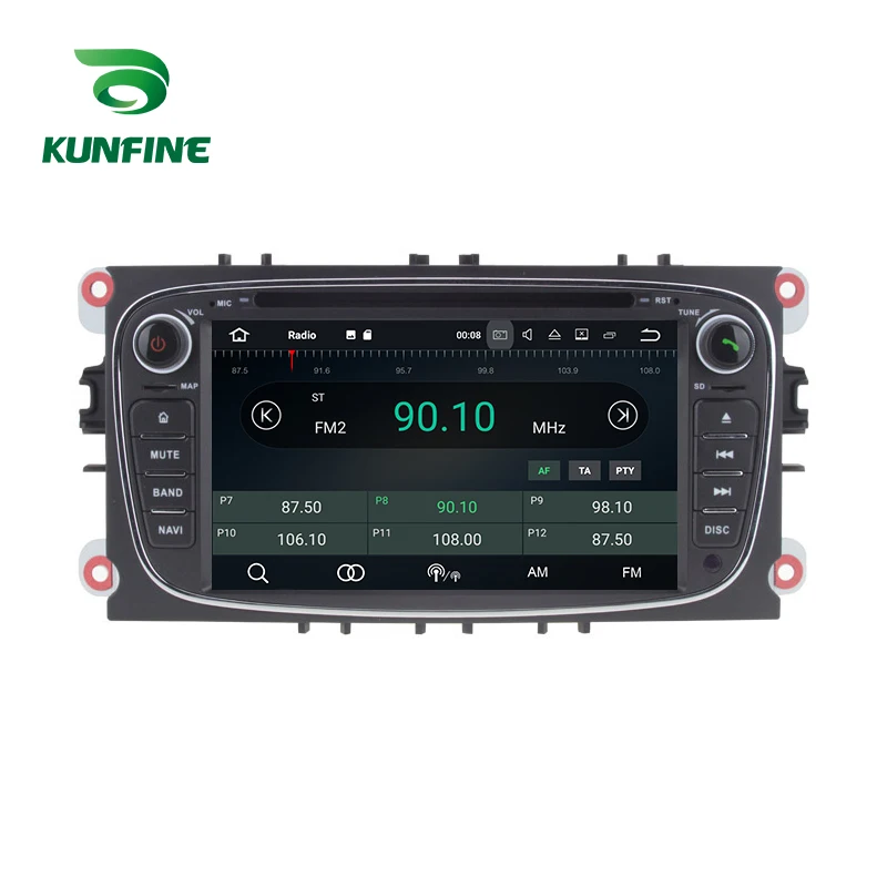 Android 9.0 Core PX6 A72 Ram 4G Rom 64G Car DVD GPS Multimedia Player Stereo For FORD Focus 2007-2010 Radio Headunit | Автомобили и