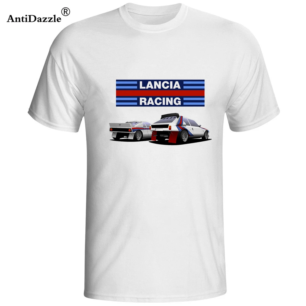Antidazzle/Новые модные брендовые качественные футболки с принтом Lancia Rally Group B