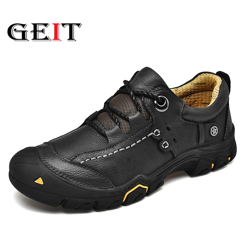 Мужская походная обувь тактические ботинки из натуральной кожи мужские уличные