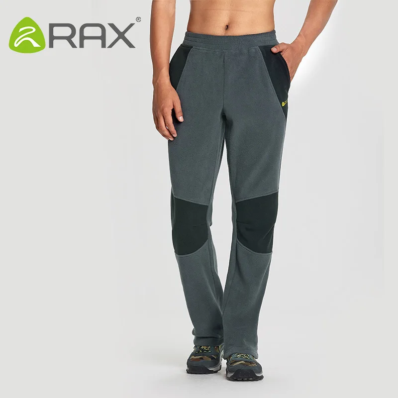 Rax 2015 термальные флисовые походные брюки для мужчин женщин зимние уличные