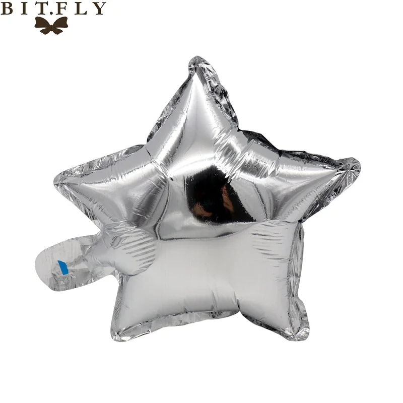 5 шт. 10 дюймовые стеклянные шары с пятиконечными звездами|party decoration gold|party