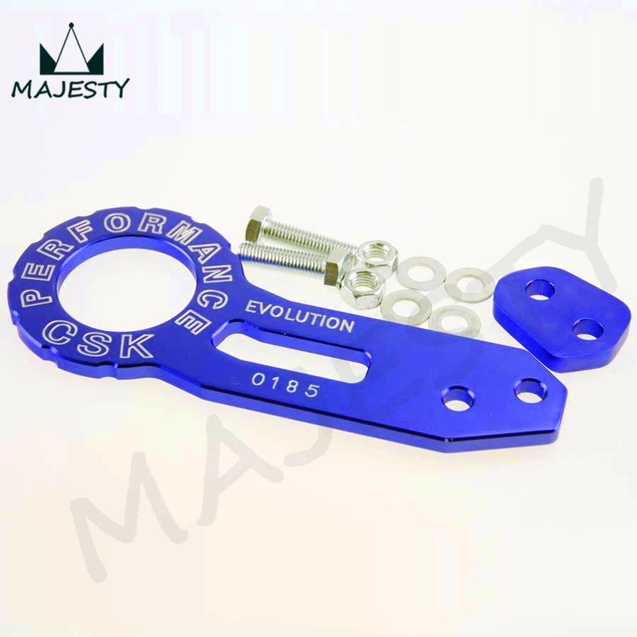 JDM Универсальный задний гоночный буксировочный крюк для прицепа из