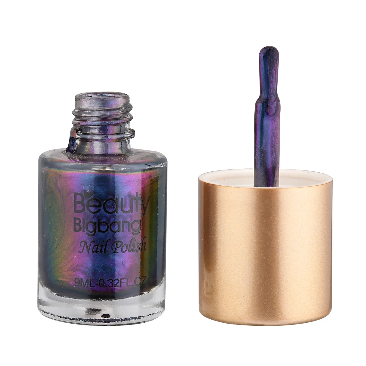 BEAUTYBIGBANG 9 мл Лак для ногтей Хамелеон Galaxy блеск закат светящиеся голографические блестки голографический лак для ногтей