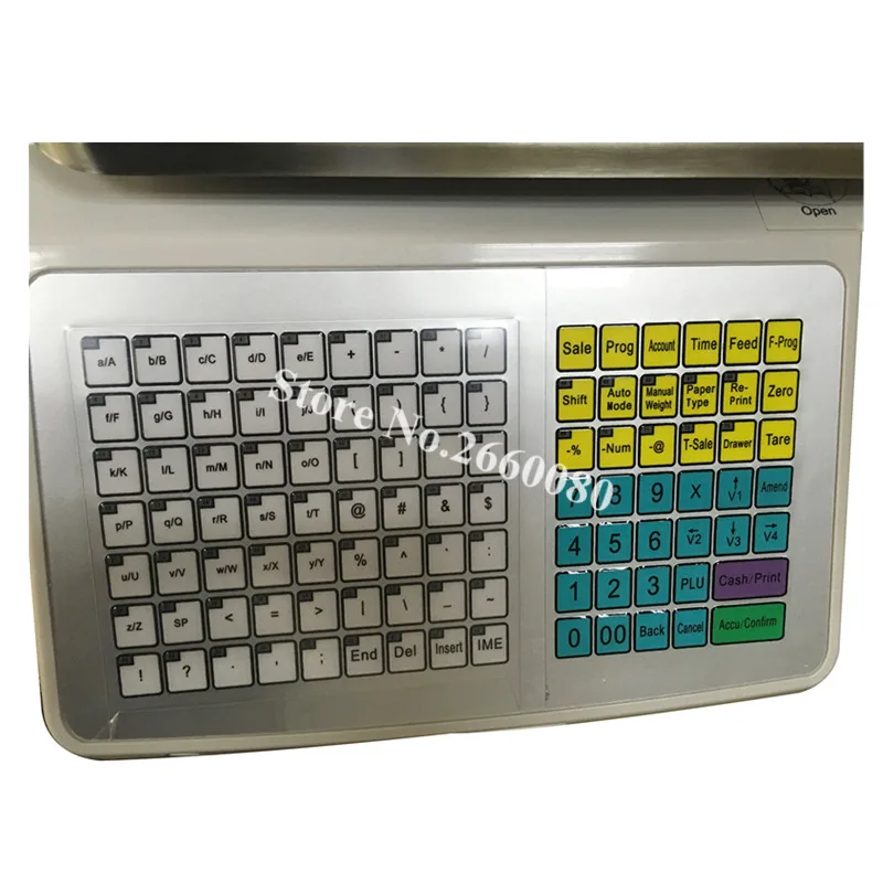 TM A 2012 цифровая цена расчетная электронная балансировка и принтер штрих кода для