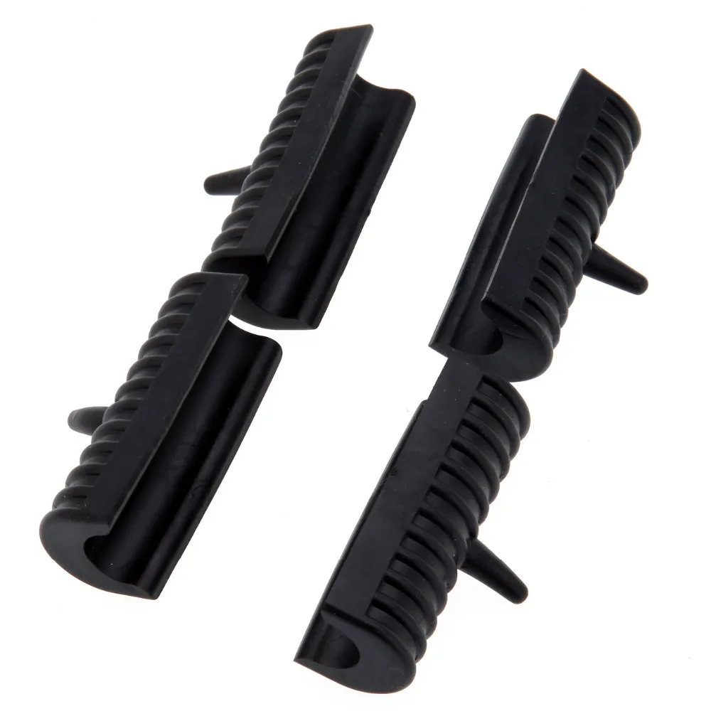 4 шт. черный латексный резиновый поддерживающий Жесткий Чехол Для Harley Electra Glide