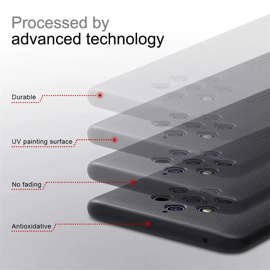 Для Nokia 9 PureView чехол Nokia 3,2 4,2 8,1 X7 5,1 Plus X5 3,1 чехол Nillkin Супер Матовый Защитный чехол жесткий чехол для ПК телефона