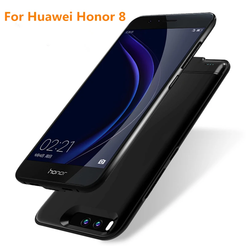 Чехол для аккумулятора Huawei Honor 8 6000 мАч запасное зарядное устройство чехол блок
