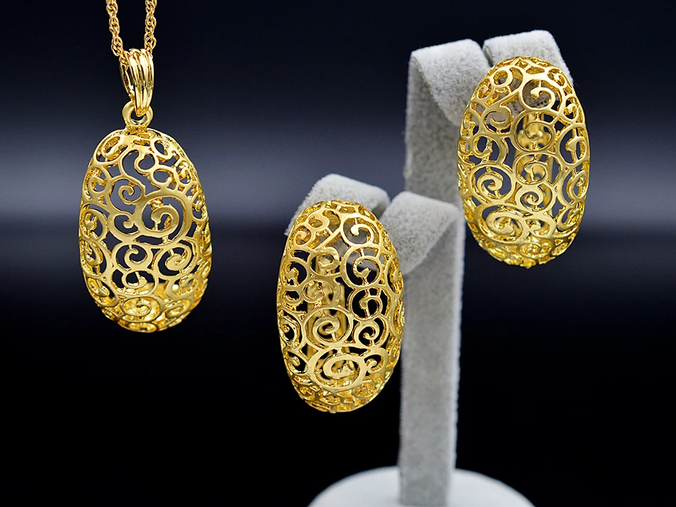 Sunny Jewelry, трендовые Новые поступления, большие серьги, ожерелье, ювелирные наборы для женщин, сплав, яйцо, растение, цветок, вечерние, свадебные