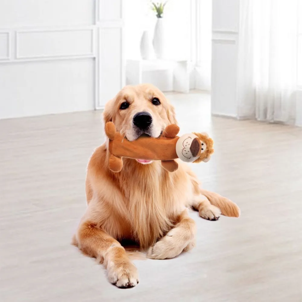 1 шт. Симпатичные жевательные игрушки для домашних питомцев плюшевые