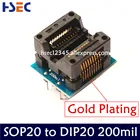 Адаптер sop20 к dip20, широкий, 200-208mil SOIC20 к DIP20 разъем IC программатор адаптер Бесплатная доставка