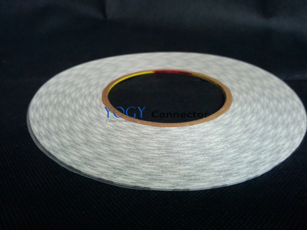 Оригинальная Новинка двусторонняя полупрозрачная клейкая лента 2 мм * 50 м 9080