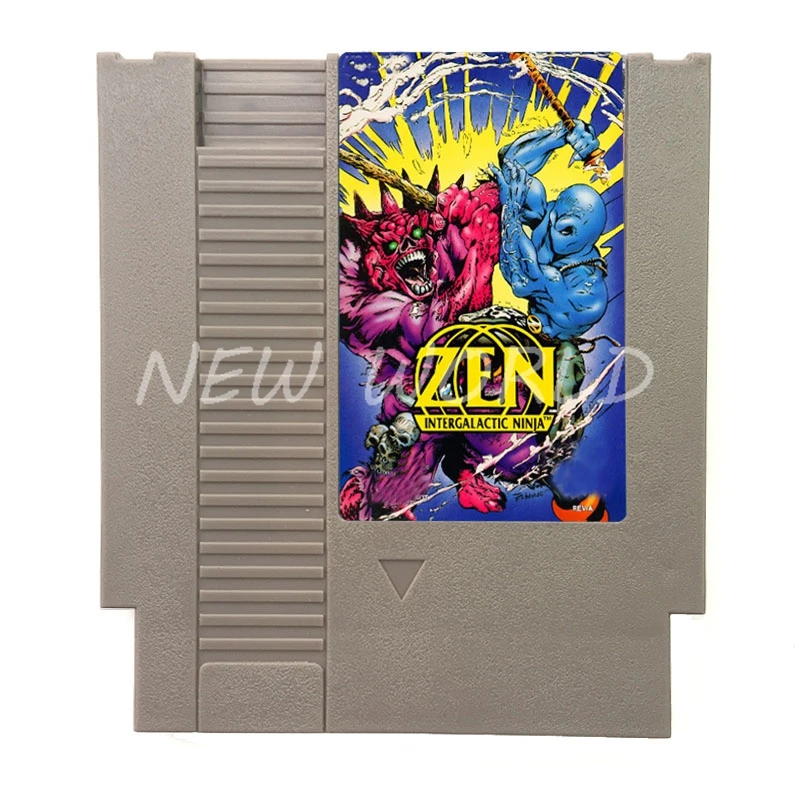 Видеоплеер Zen interгалактик ниндзя для 72 Pin 8 Bit Game Player|Картриджи| |