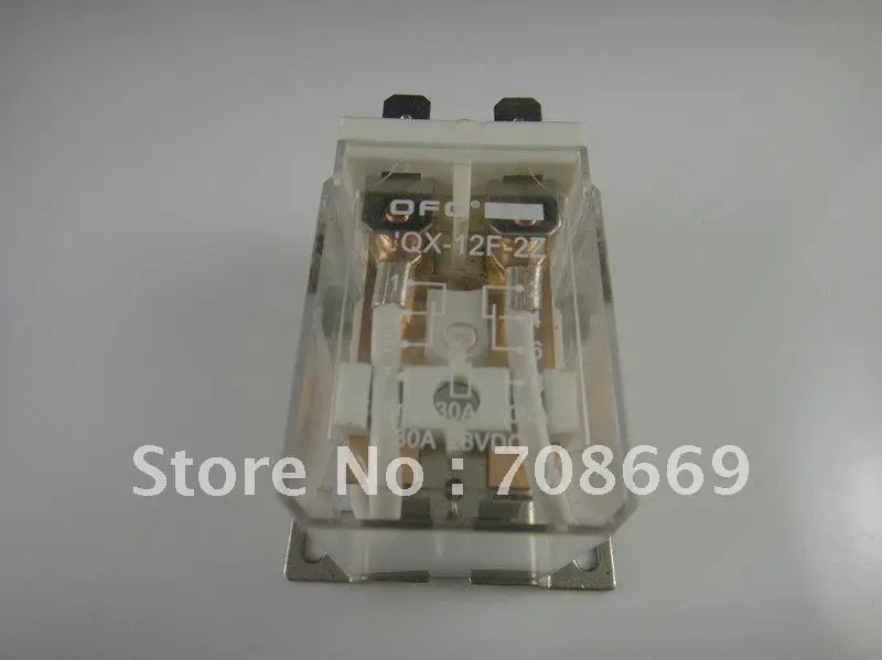 10 шт. JQX-12F 30A 2Z DC 12V катушка реле мощности PCB 12VDC