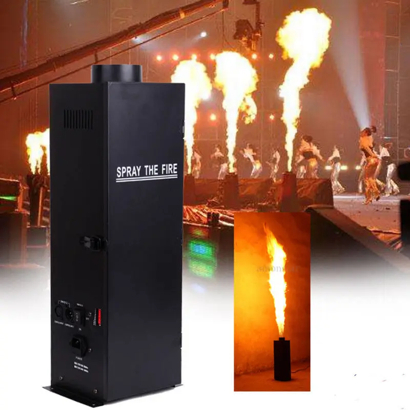 

200W DMX Fire Spray Effect Flame Thrower DJ Stage Projector Machine Party