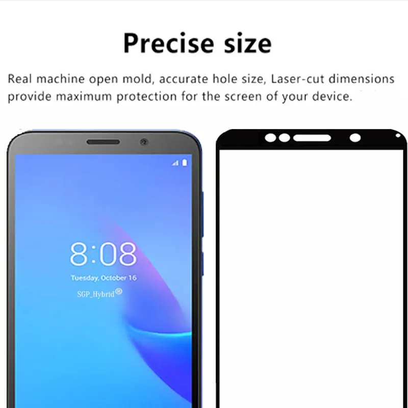 Закаленное стекло для huawei y 5 lite для huawei y 5 lite защитное стекло полная пленка huawey y5lite2018 Защитная пленка для экрана