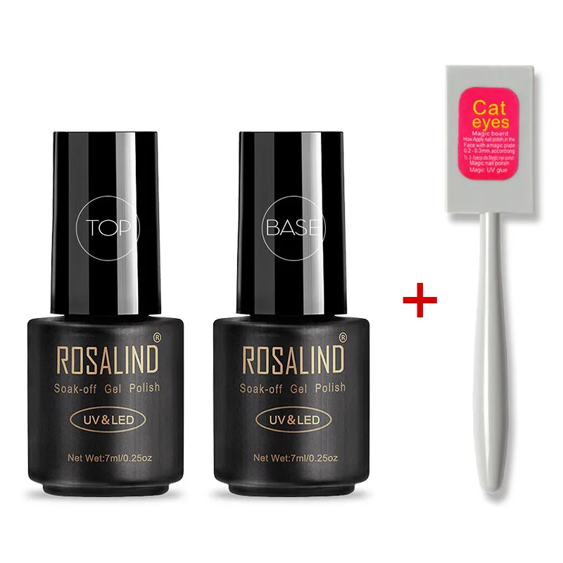 RA00-N5014 ROSALIND 7 м лак для ногтей магнит кошачий глаз замочить от полу Vernis Перманентный голографический Блеск Гель lacuqer УФ светодиодный лак - Цвет: RA00-N5014