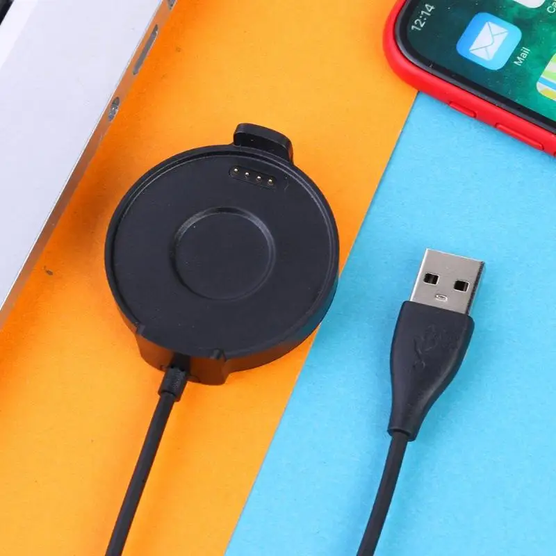 1 м Магнитный USB кабель для зарядки Ticwatch Pro 5V 500 700mA настольное зарядное устройство