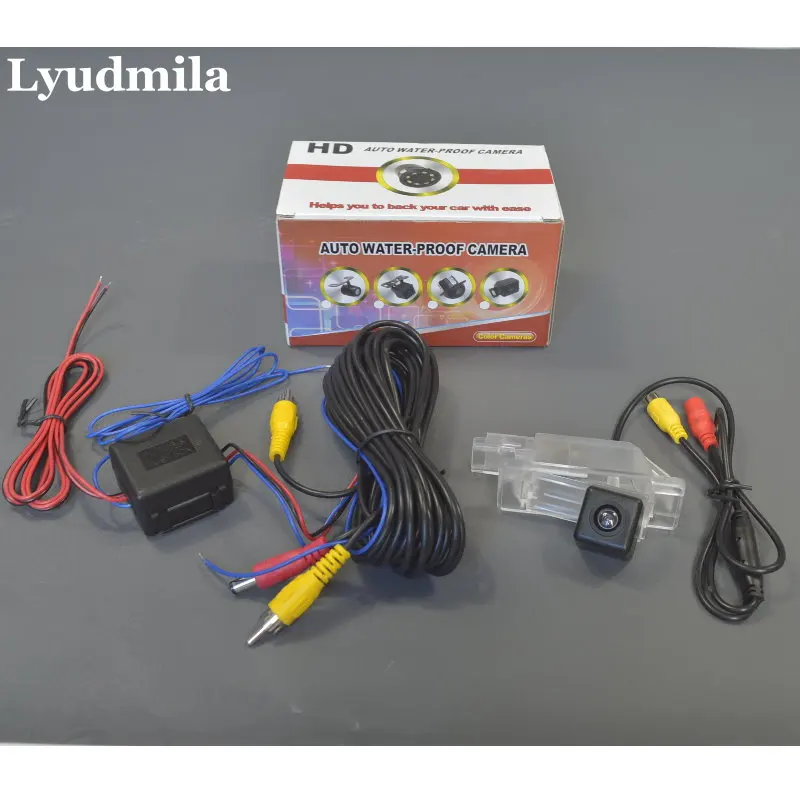 

Lyudmila Power Relay For Peugeot 208 301 308 508 2008 3008 2012~Present HD CCD Back up Parking Reverse Camera Rear View Camera