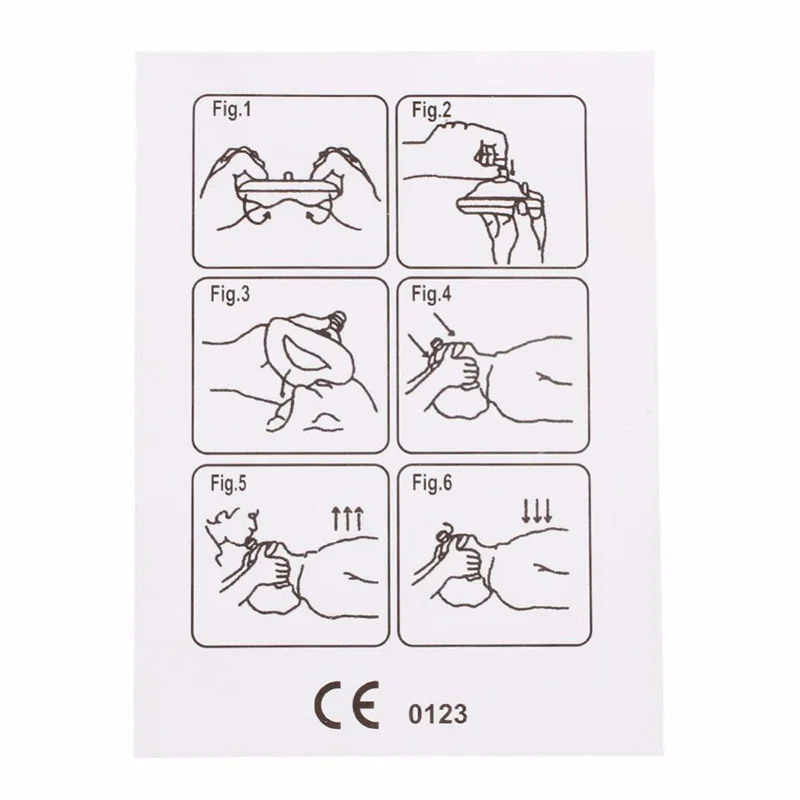 1 шт. масок для оказания первой помощи|breathing mask|mask mouthfirst aid mask |