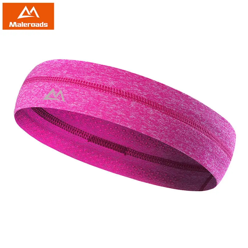 Повязка на голову Maleroads для мужчин и женщин Нескользящая силиконовая спортивная