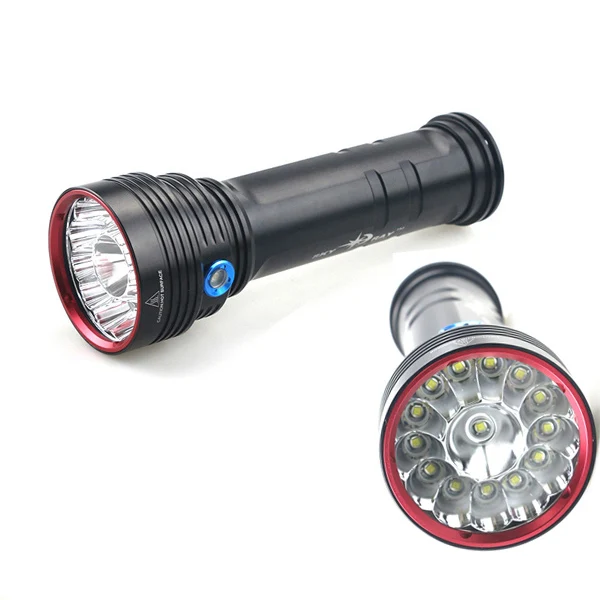 5000 Lumens 14x  Xm-L T6 LED Flashlight Torch Hunting Strong light flashlight Camping flashlight