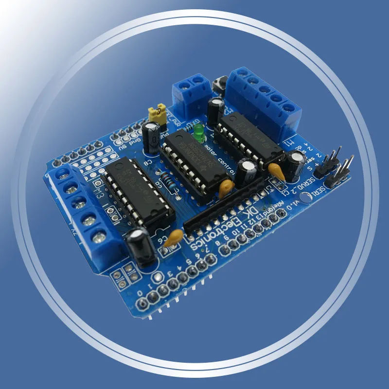 L293D щит управления двигателем плата расширения привода двигателя для Arduino Щит
