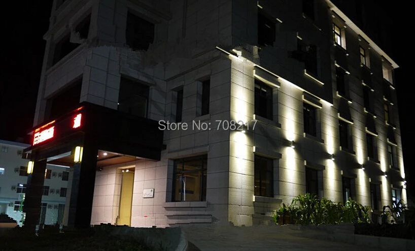 Бесплатная доставка 2x10 Вт вверх и вниз светодиодные Настенные светильники COB