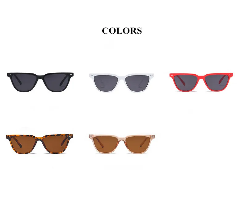 

VWKTUUN Square Sunglasses Women Men Cat Eye Sun Glasses For Men Retro Eyewear Oculos UV400 Red Black Sunglass Oversized Glasses