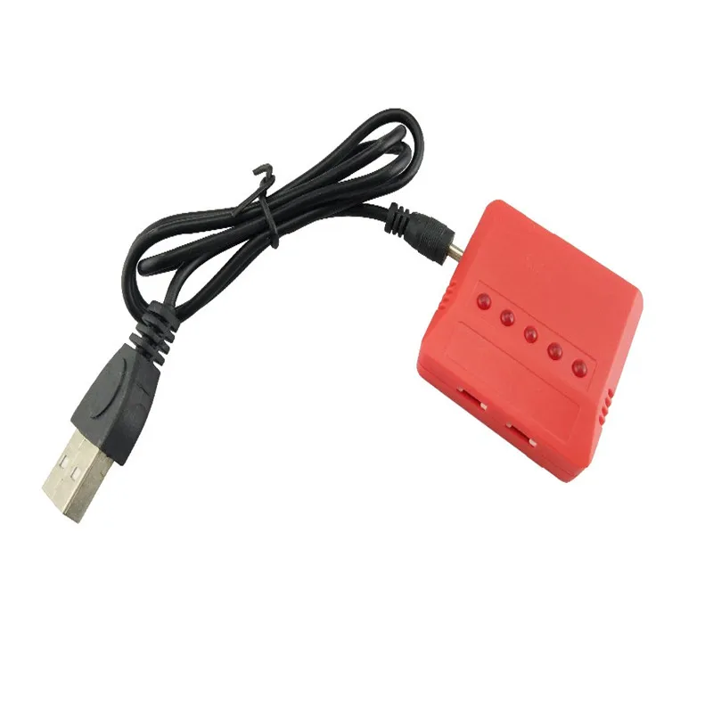 5 шт./лот 3 7 в 380 мАч Lipo аккумулятор 1 зарядное устройство для Hubsan X4 H107c H107d V252 SYMA X11C UDI
