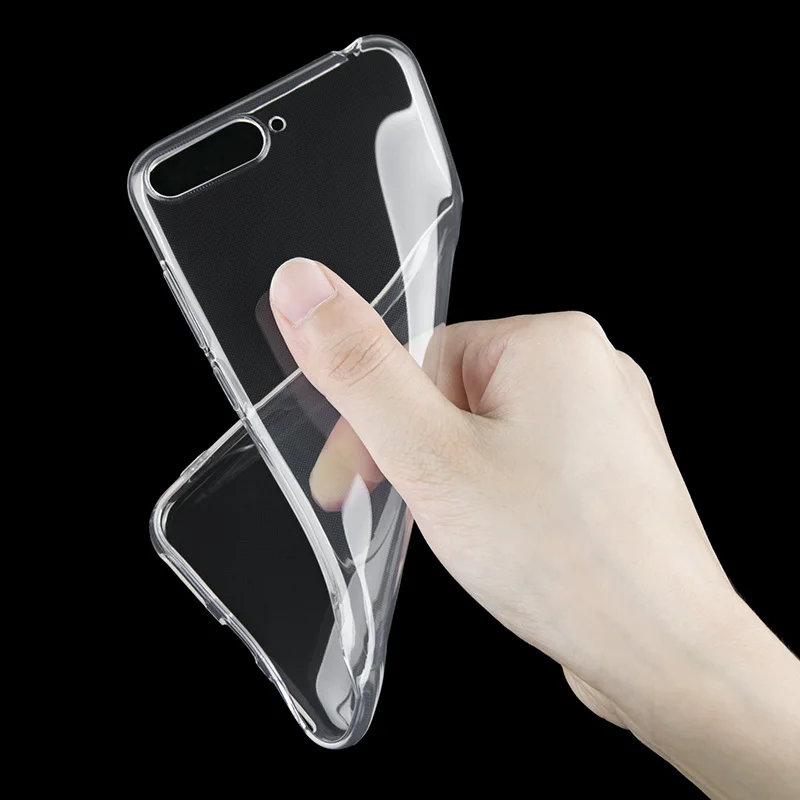 Case For Huawei Y6 Y9 Y7 Prime 2018 Cases TPU Silicon Transparent Clear Bumper Wolf Back Cover Pro 2019 | Мобильные телефоны и