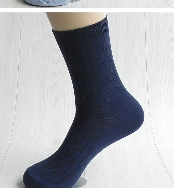 10 шт. = 5 пар длинные носки из бамбукового волокна|meias masculino|dress sockscalcetines hombre |