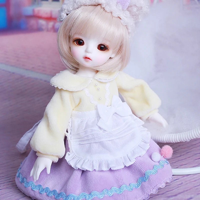 Полный набор, Новое поступление 1/6, кукла BJD, модная милая кукла Lina с глазами из стекла, подарок на день рождения, Рождество