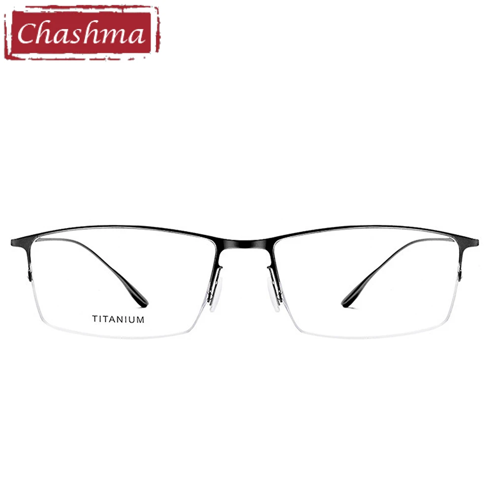 Мужские очки Chashma высококачественные полуоправы в полуоправе легкие при