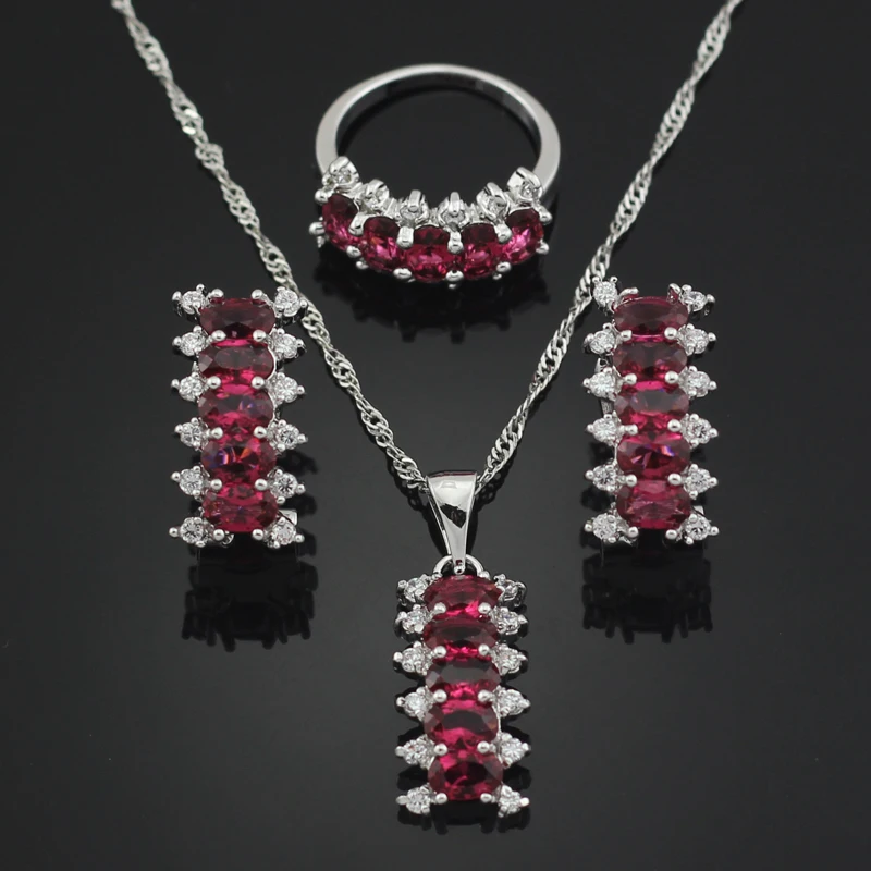 Женский ювелирный набор HAIMIS Azure блестящее циркониевое